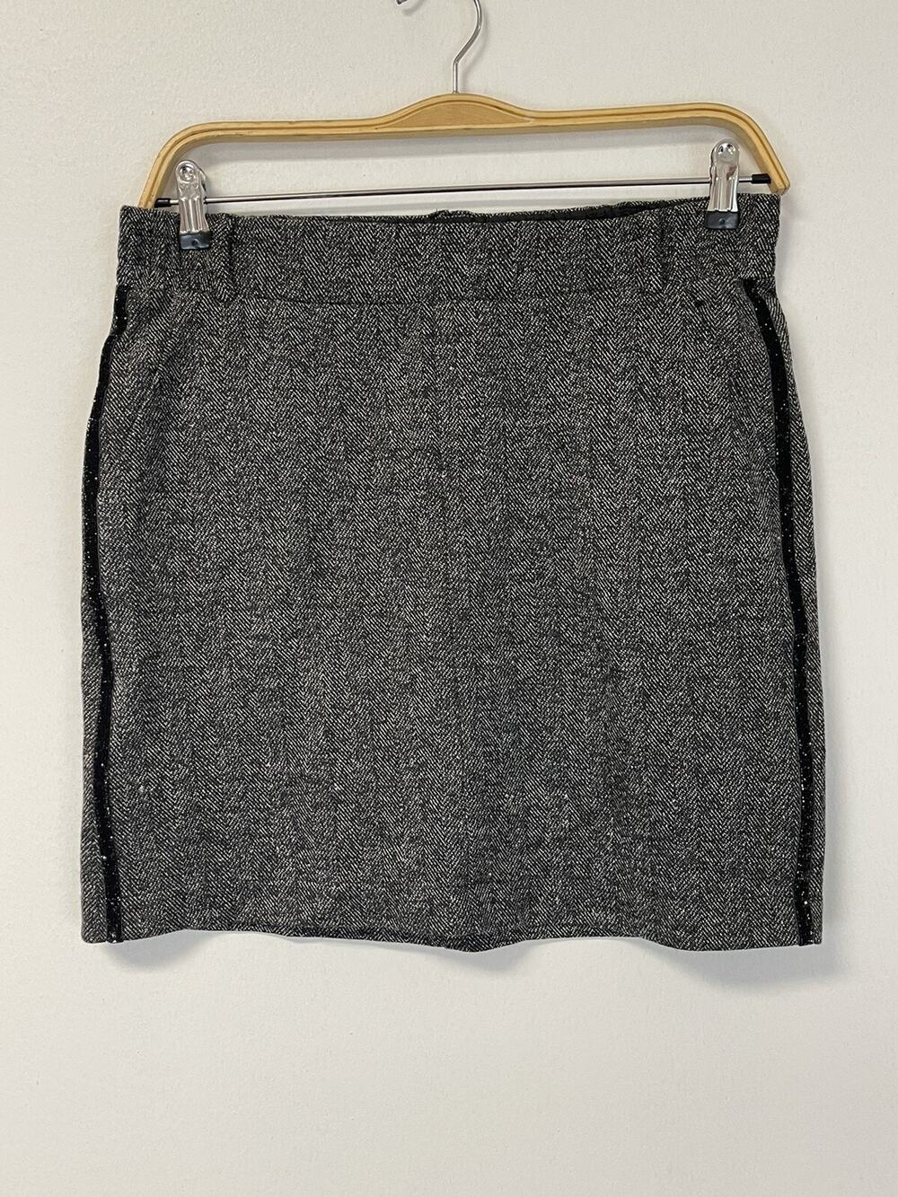 Street One Mini Skirt Womens Size 14 Gray Straight Business Career N170